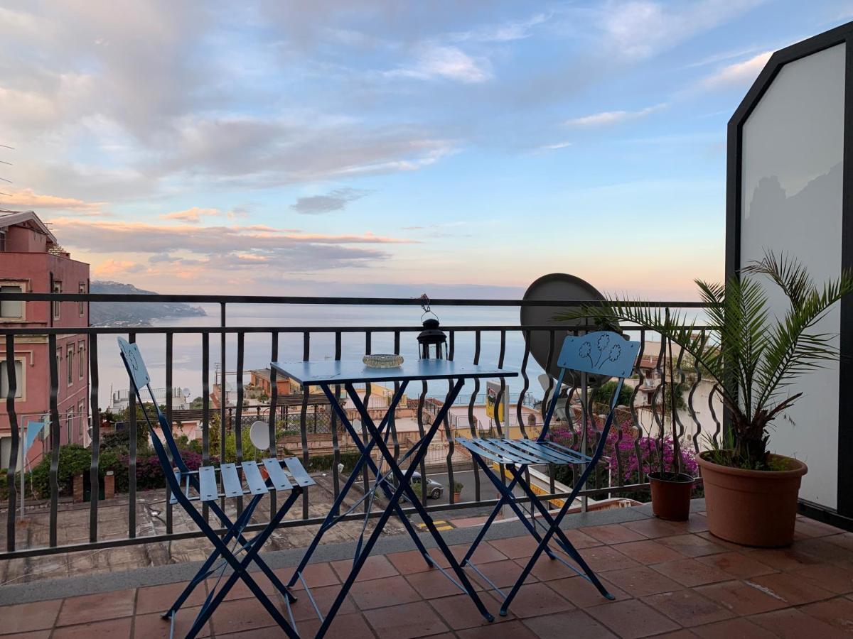 "Sea-See" Studio Taormina Center - Bellissima Vista Mare - Corner Kitchen 외부 사진